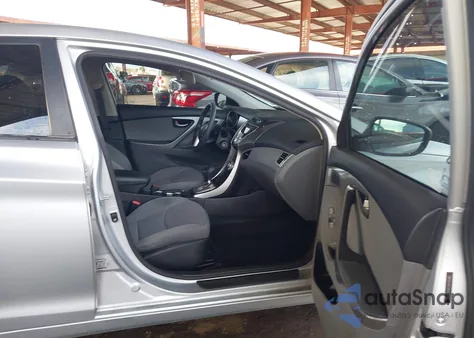 2011 Hyundai Elantra Gls from USA, damaged, VIN 5NPDH4AE5BH034582